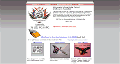Desktop Screenshot of johnnydollartattoo.com